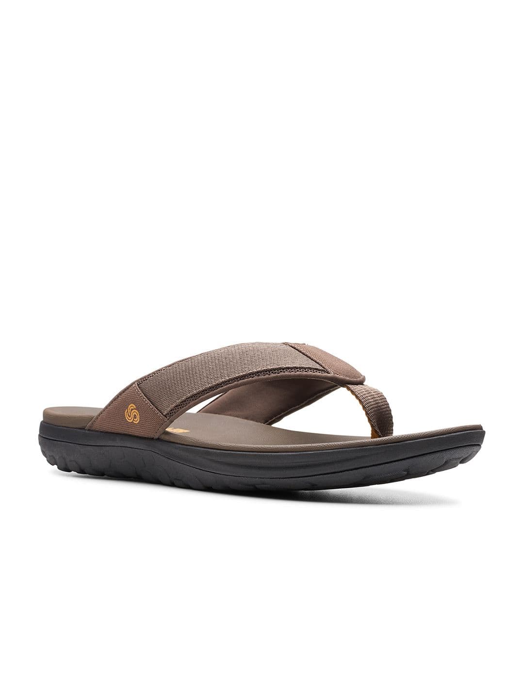 Clarks Men Brown Solid Comfort Sandals - view 1