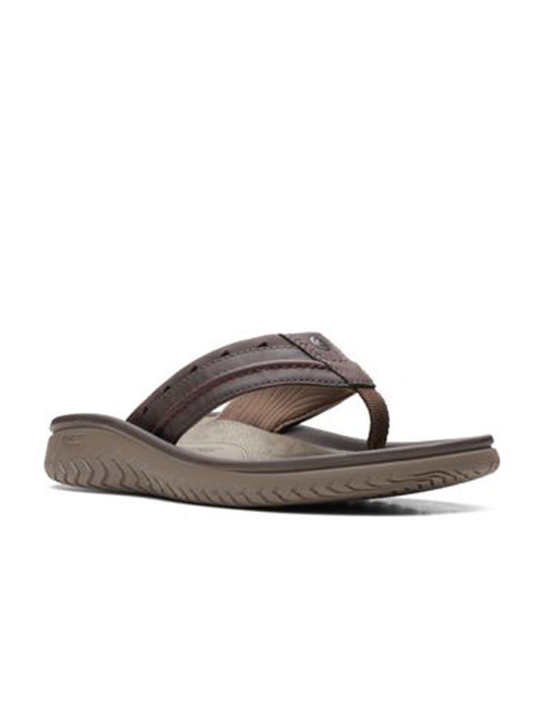 Clarks Men Brown Comfort Sandals - view 1