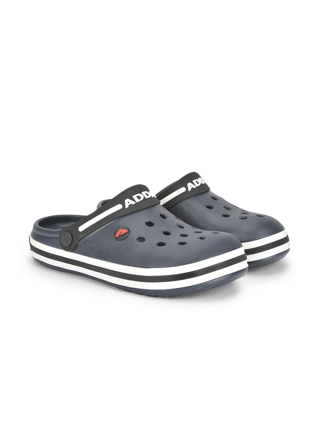 Adda Men Navy Blue Rubber Clogs - view 1