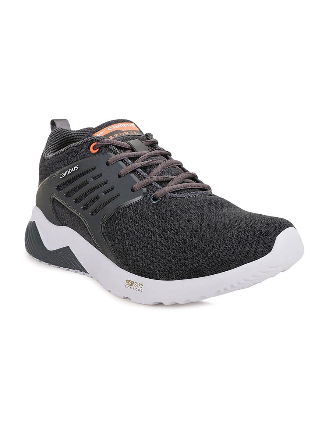Campus Men CRYSTA PRO Grey Mesh Running Shoes - view 1