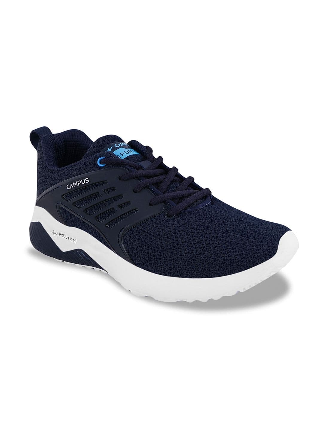 Campus Men CRYSTA PRO Navy Blue Sports Running Shoes - view 1