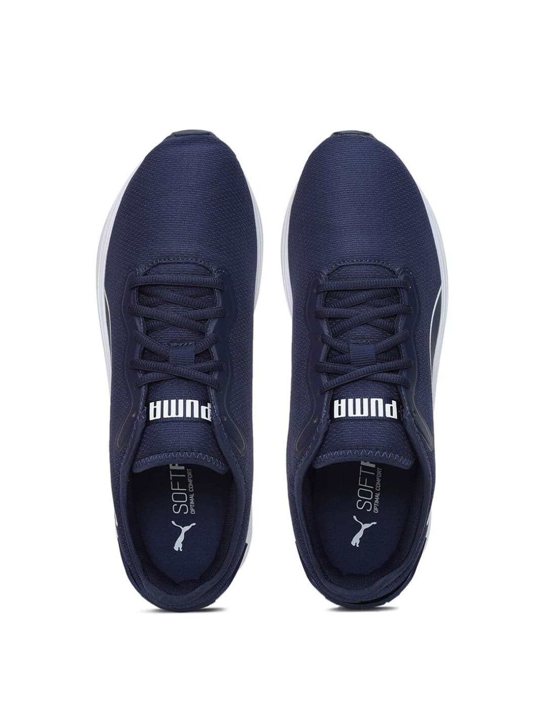 Puma Unisex Navy Blue Softride Cruise Bold Walking Shoes - view 1
