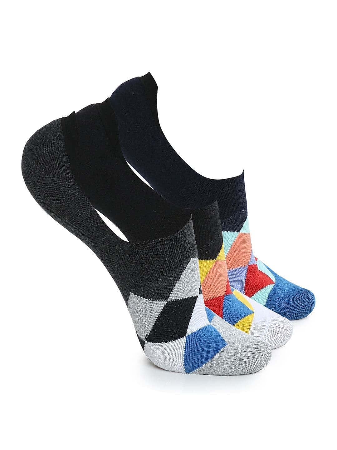 CRUSSET Men Pack Of 3 Assorted Shoe Liners - view 1