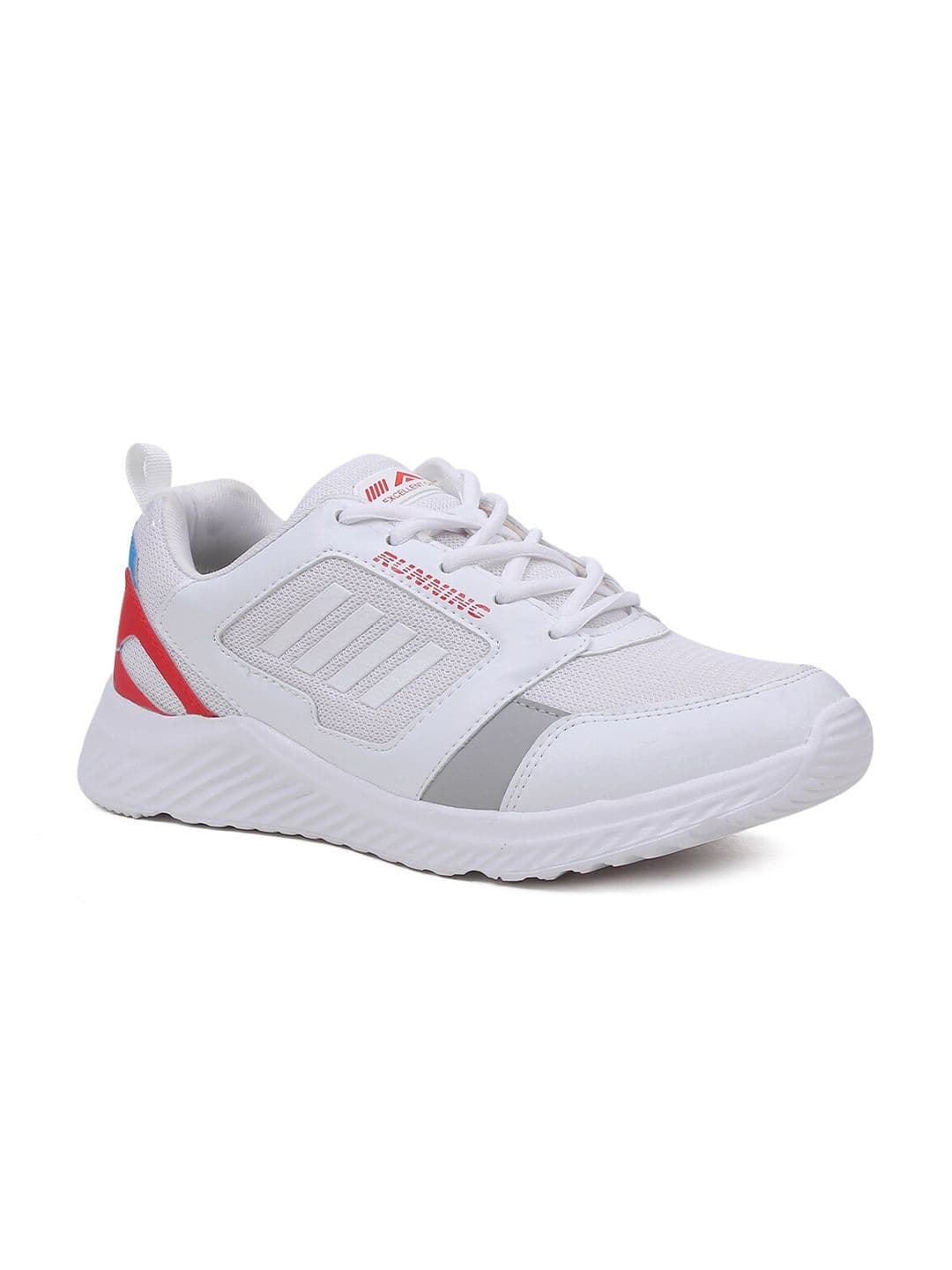 ASIAN Men White Mesh Running Shoes - view 1