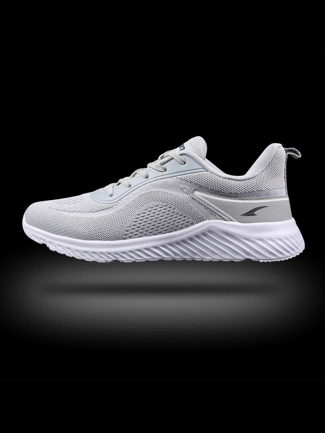 ASIAN Men Grey Mesh Flyknit Delta-20 Running Shoes - view 1