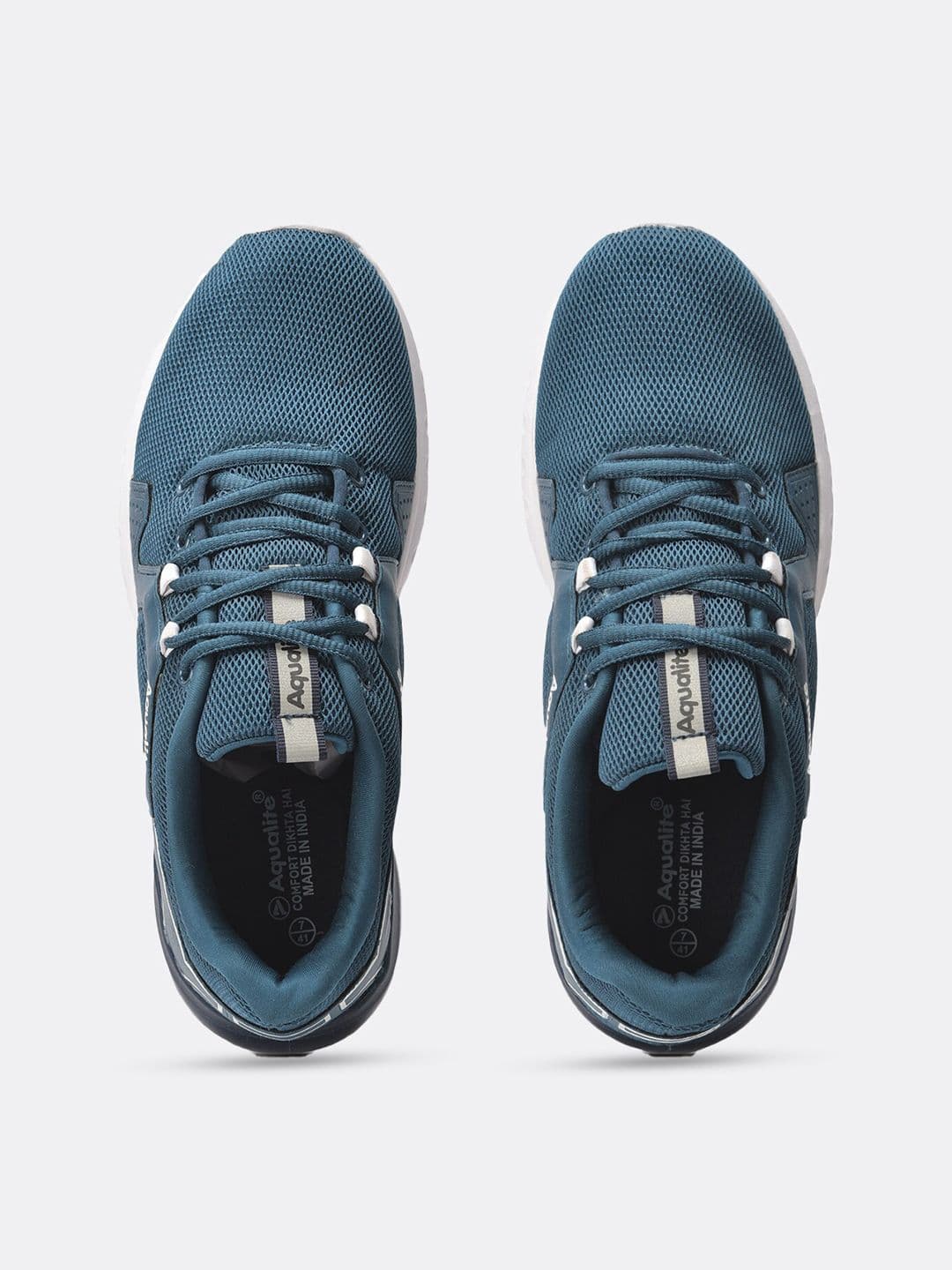 Aqualite Men Teal Green Running Sports Shoes - view 1