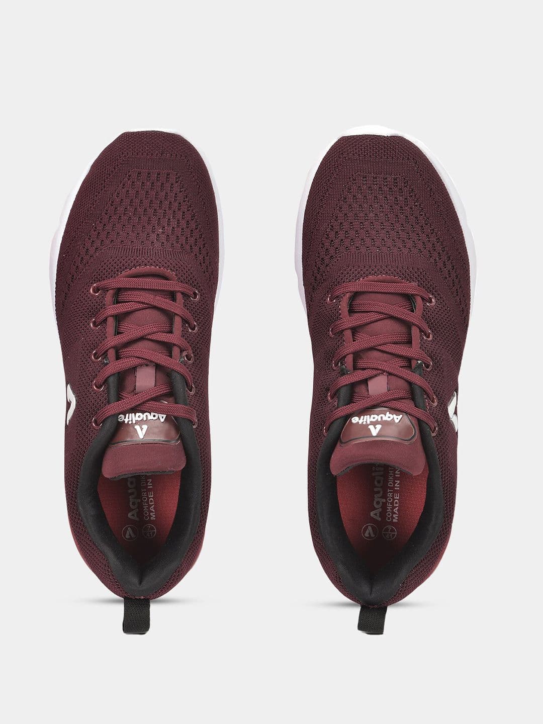 Aqualite Men Rust Mesh Running Non-Marking Shoes - view 1