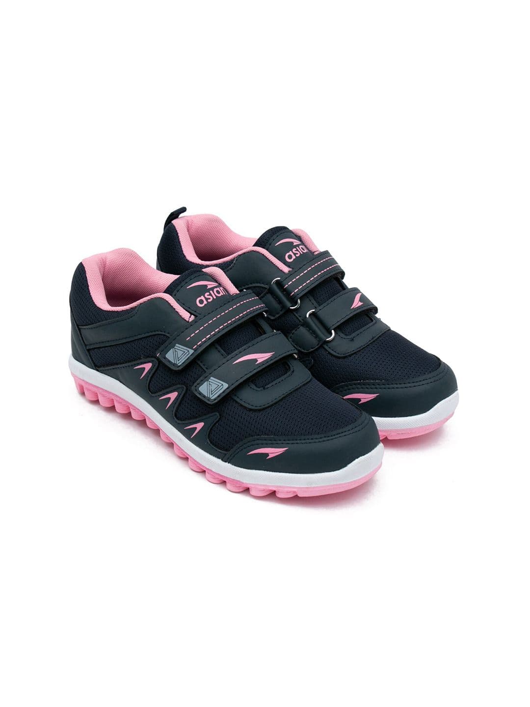 ASIAN Women Navy Blue Mesh Running Shoes - view 1