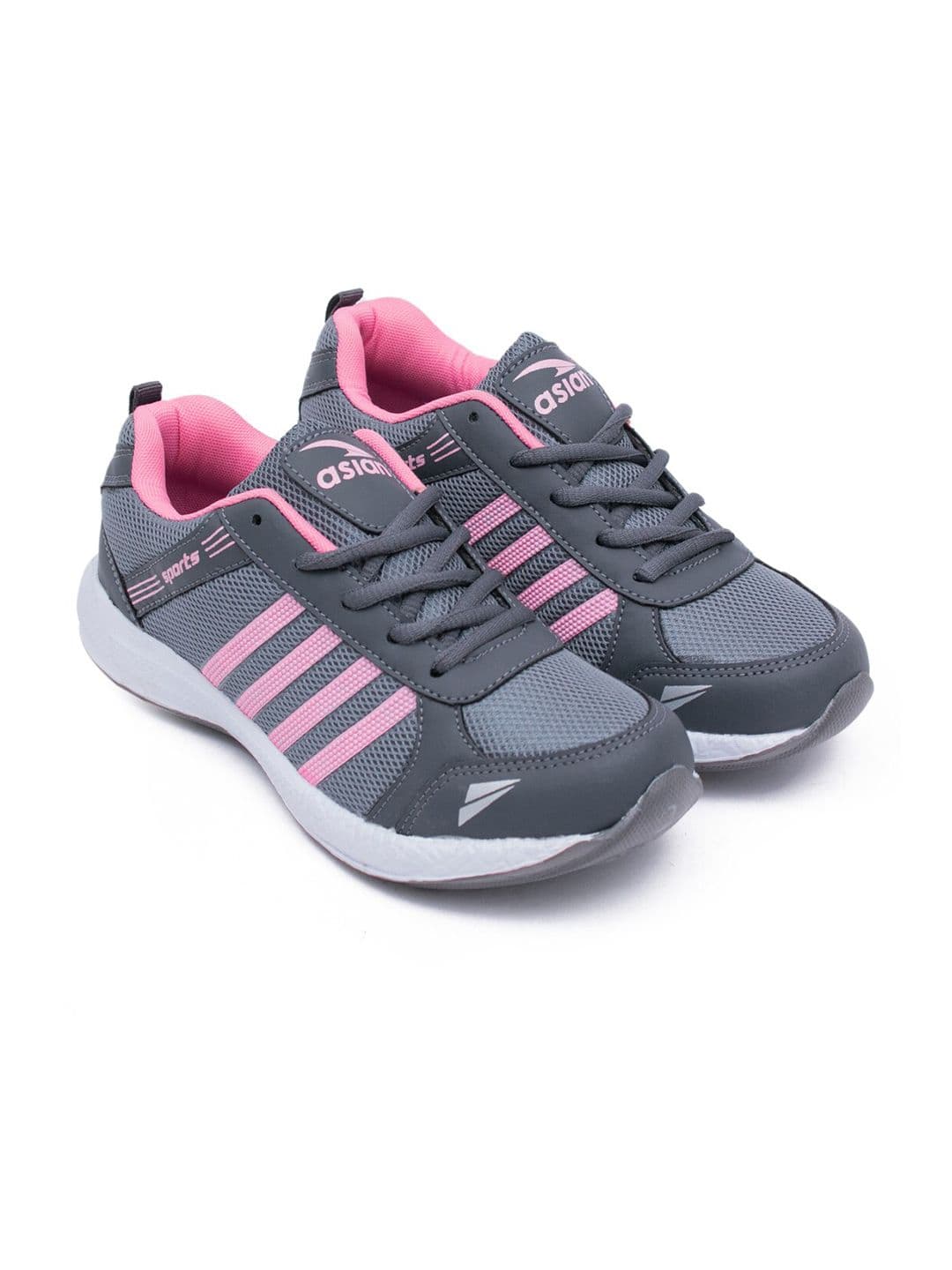 ASIAN Women Grey Mesh Running Shoes - view 1