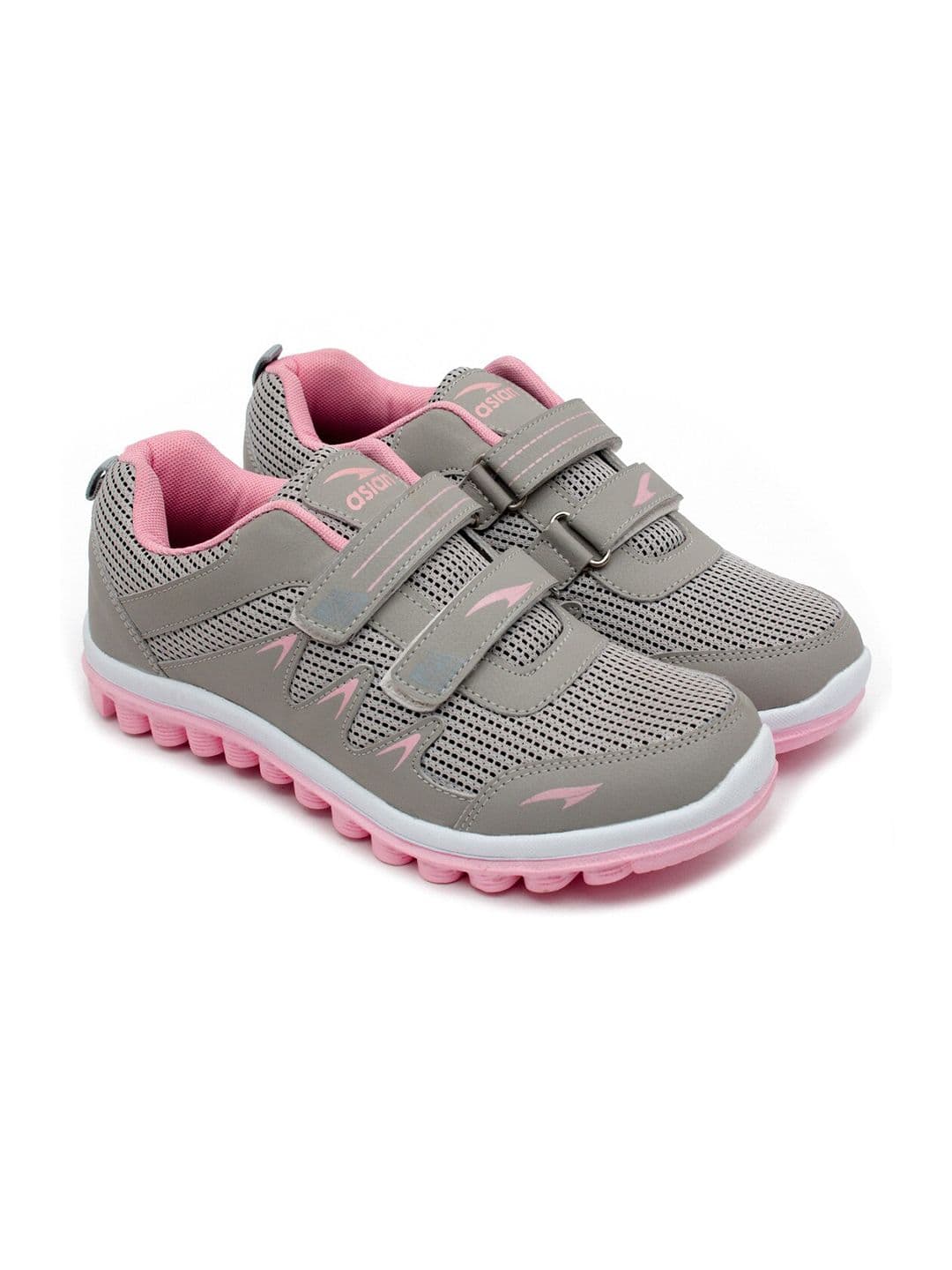 ASIAN Women Grey Mesh Running Shoes - view 1