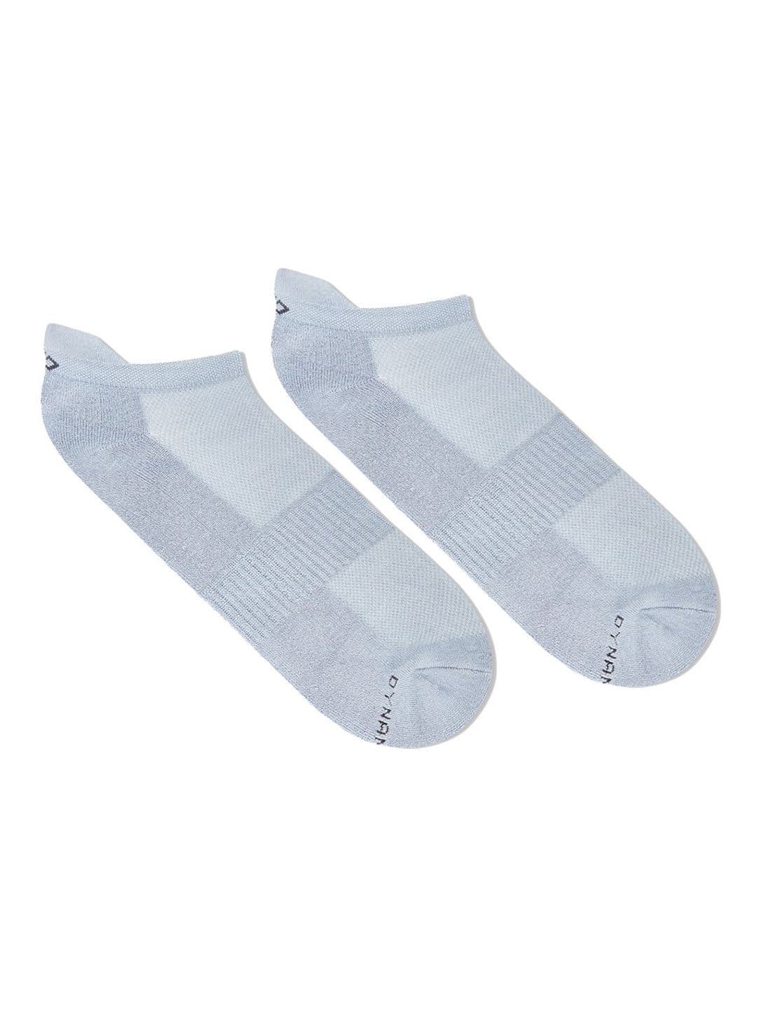 Dynamocks Men Grey Solid Bamboo Ankle Length Socks - view 1