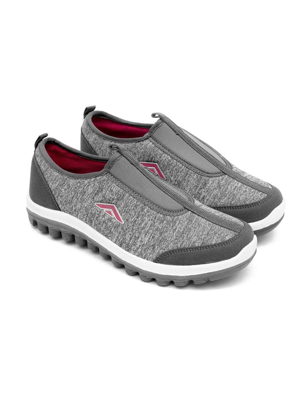 ASIAN Women Grey Mesh Running Shoes - view 1