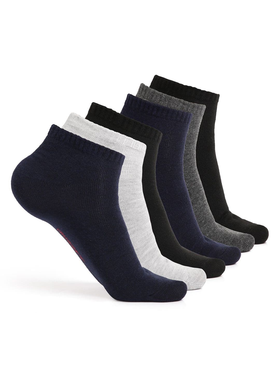 CRUSSET Men Pack Of 6 Assorted Ankle Length Socks - view 1