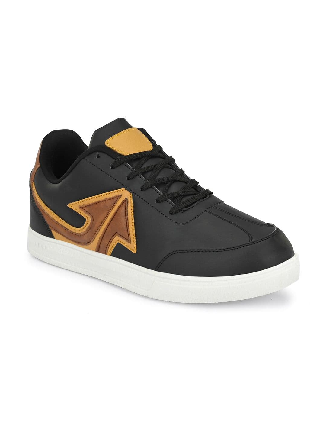 OFF LIMITS Retro Classic Black Synthetic Antimicrobial Running Shoes - view 1