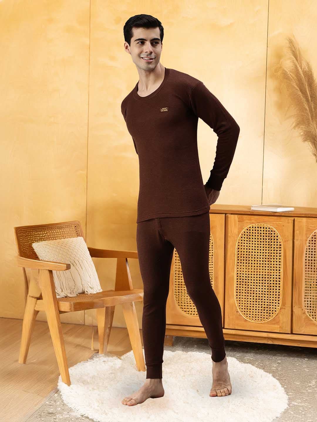 Lux Cottswool Brown Thermal Clothing Set - view 1