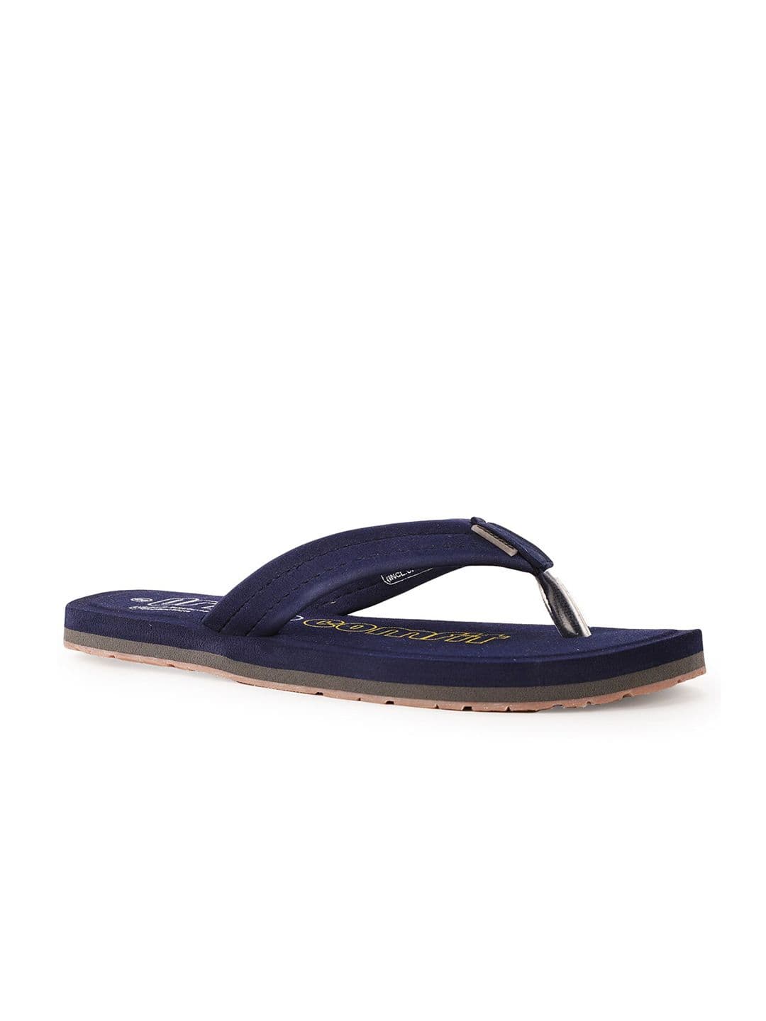 Bata Men Blue & White Thong Flip-Flops - view 1