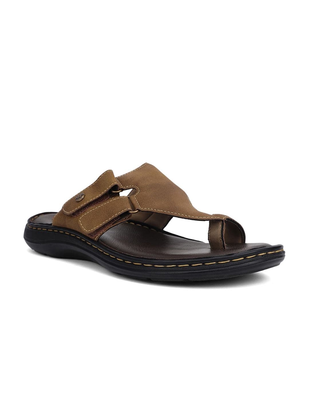 Bata Men Brown Ethnic Comfort Sandals - view 1