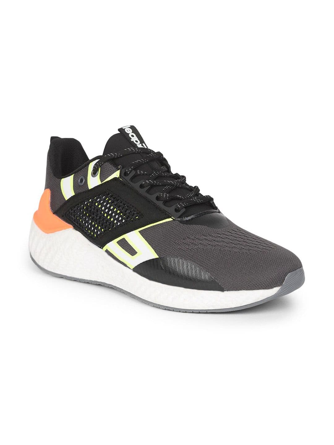 Liberty Men Grey Mesh Running Shoes - view 1