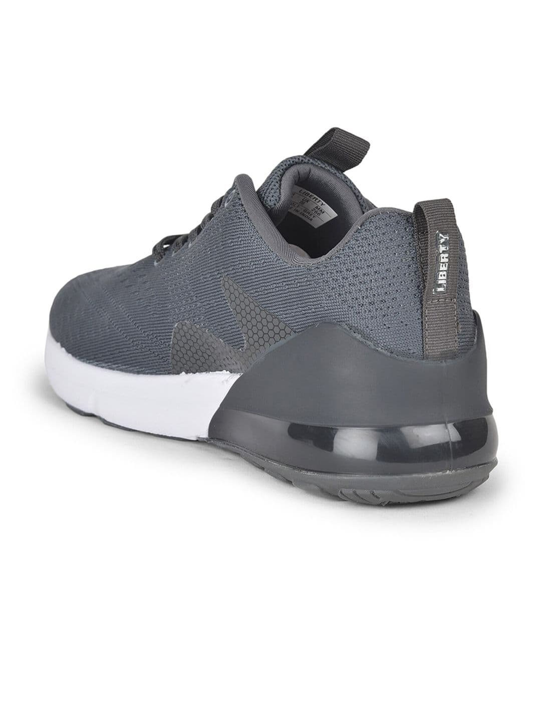 Liberty Men Grey Mesh Running Shoes - view 1
