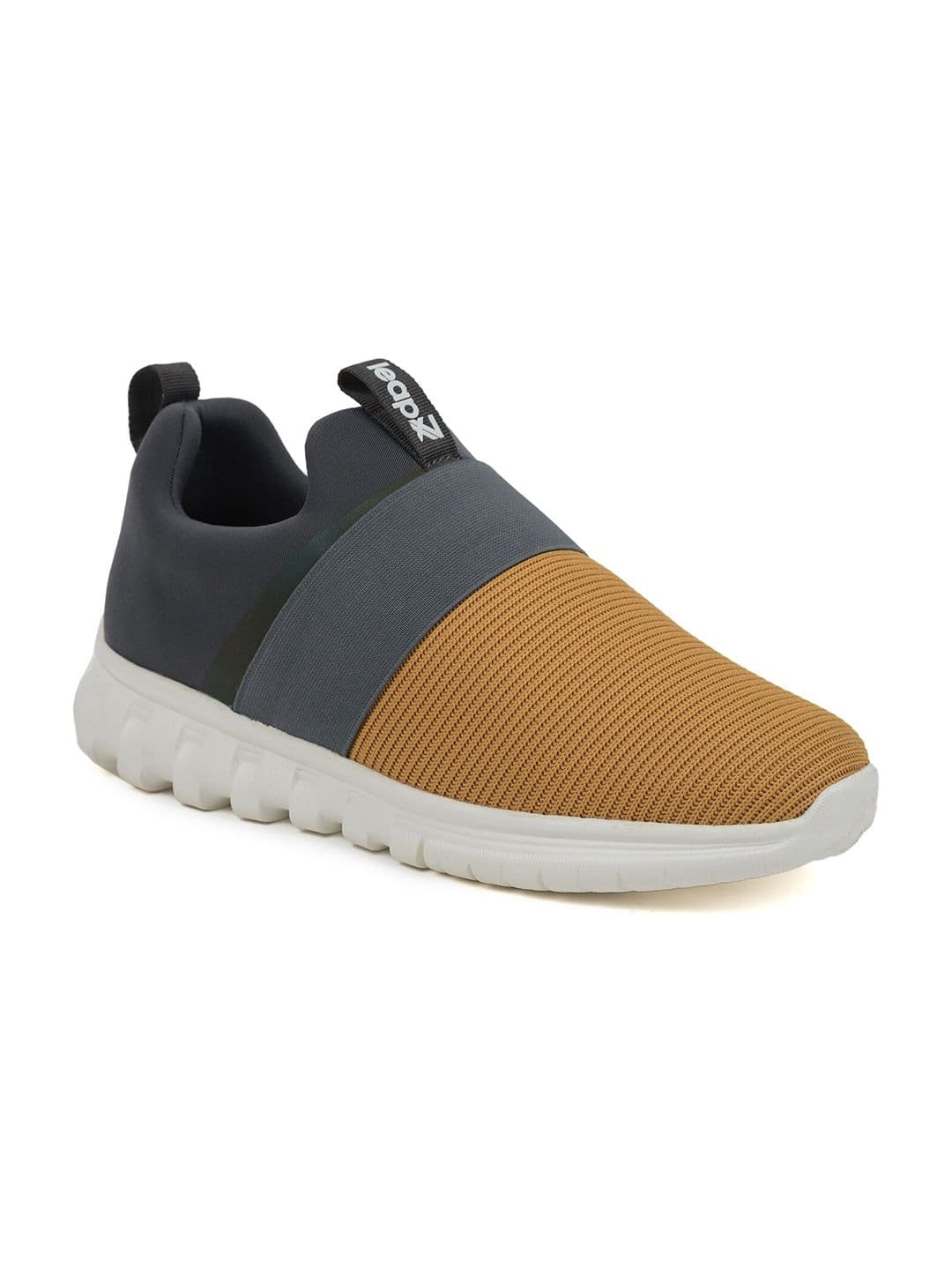 Liberty Women Yellow Mesh Walking Non-Marking Shoes - view 1