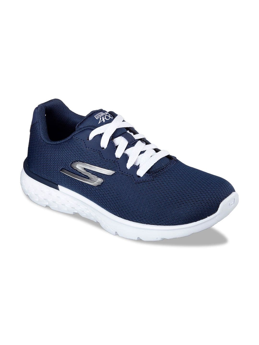 Skechers Women Navy Blue GO RUN 400 - ACTION Running Non-Marking Shoes - view 1