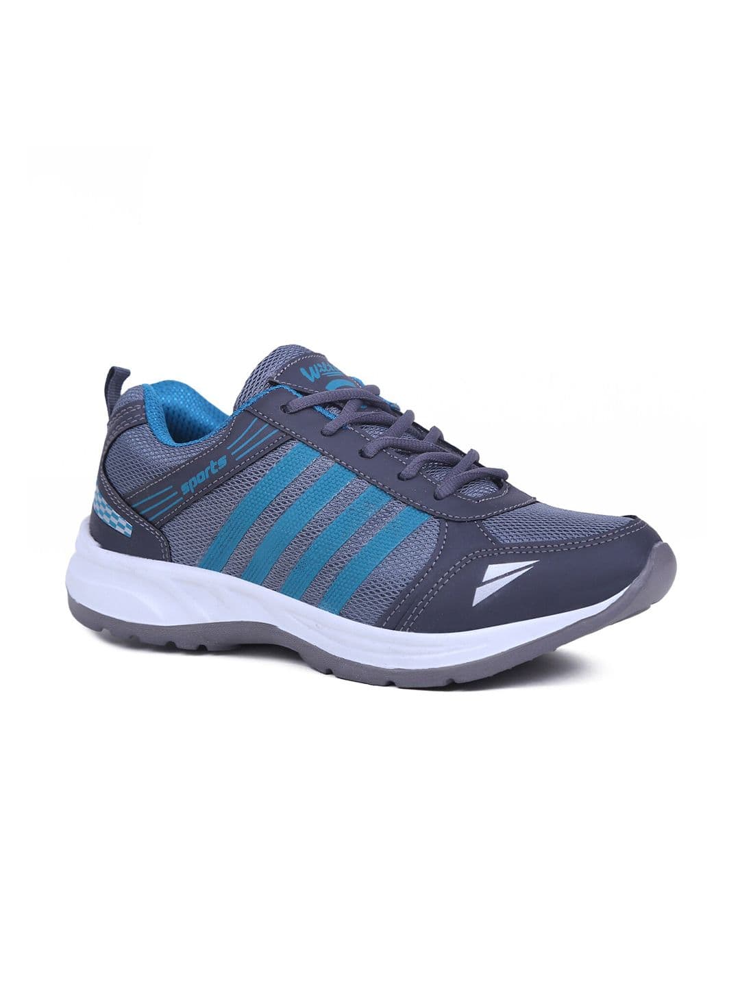 ASIAN Men Grey Mesh Running Shoes - view 1