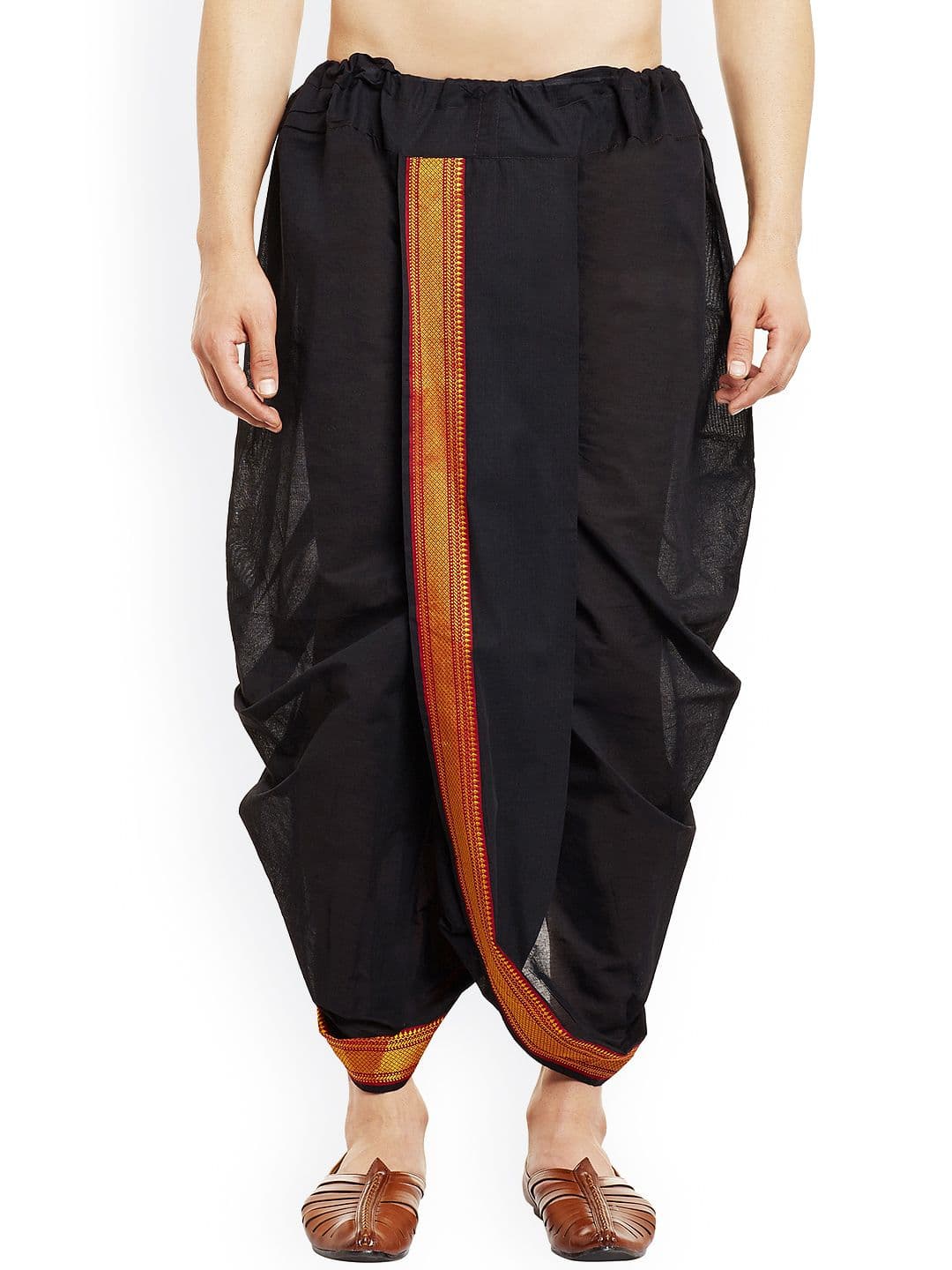 SOJANYA Black Dhoti Pants - view 1