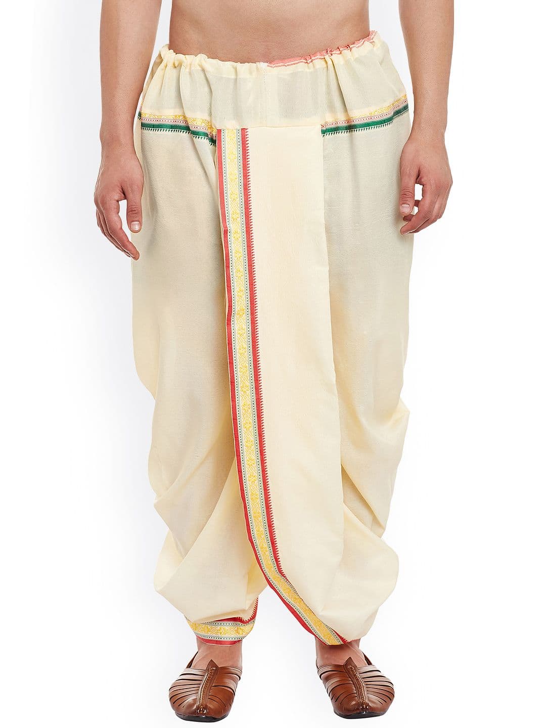 SOJANYA Cream-Coloured Dhoti Pants - view 1
