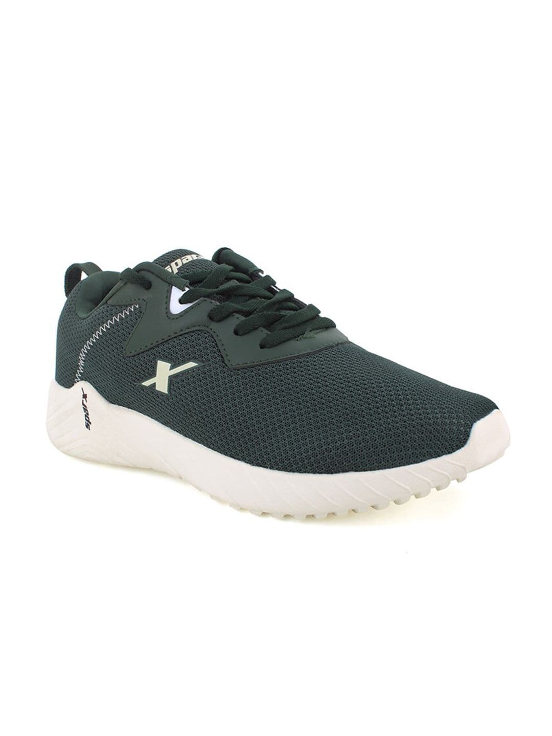 Sparx Men Green Textile Running Non-Marking Shoes - view 1