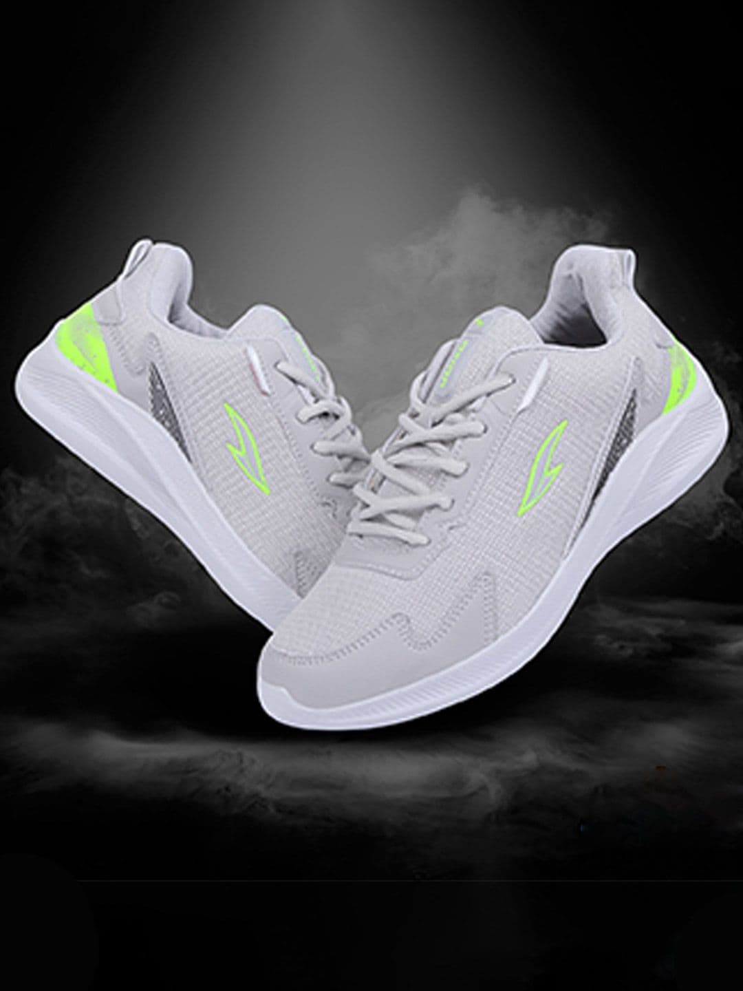 ASIAN Men Grey Mesh Running Shoes - view 1