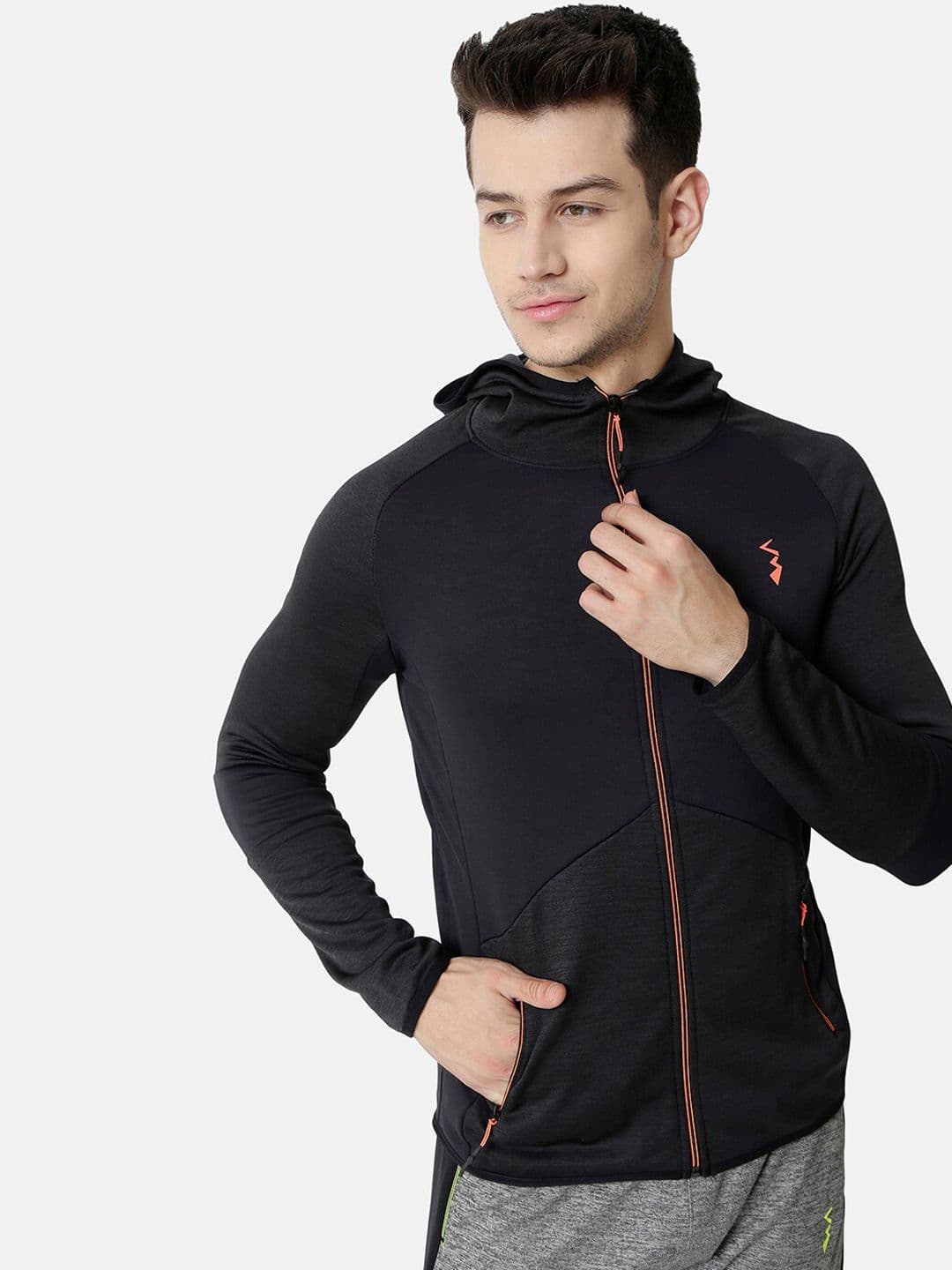 CAHOOT Men Black Lightweight Training or Gym Sporty Jacket - view 1