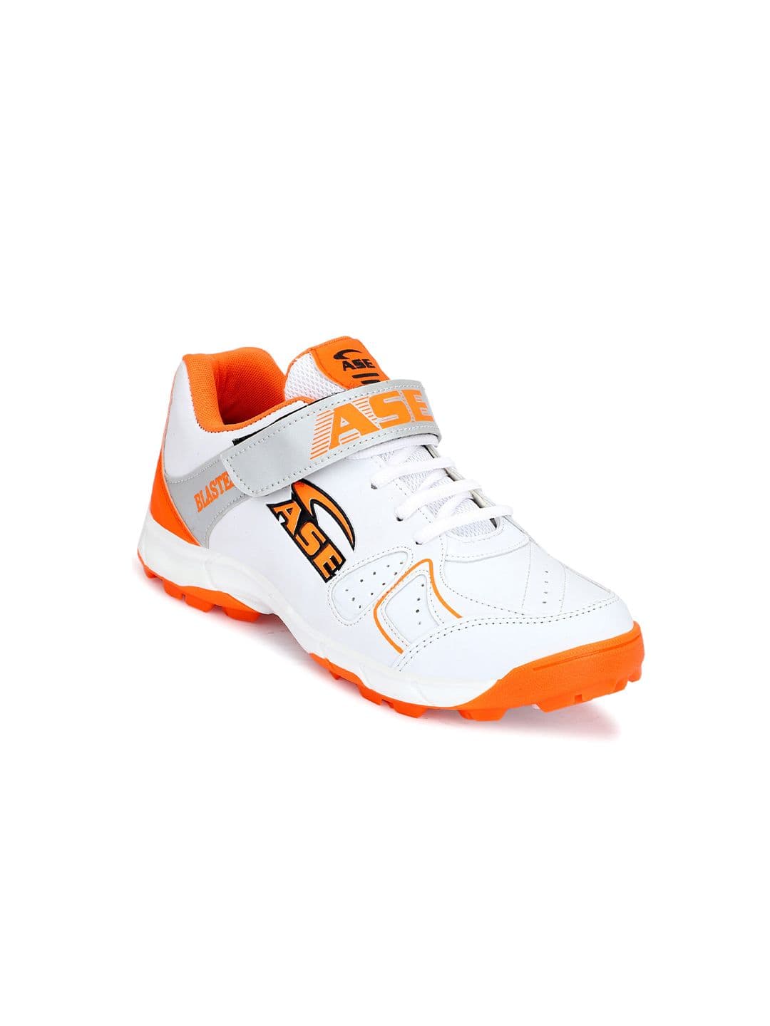 ASE Men Orange Cricket Non-Marking Shoes - view 1