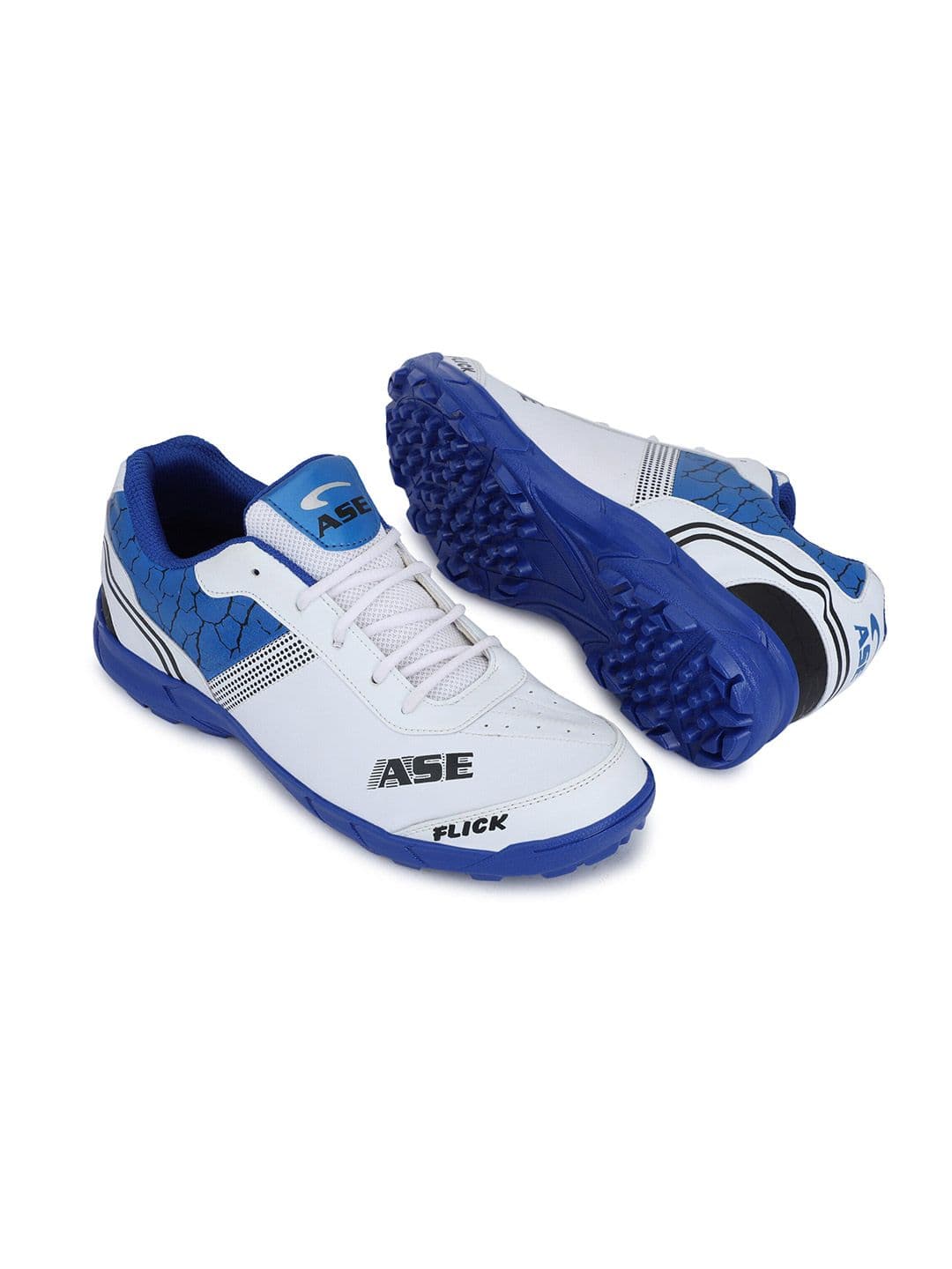 ASE Men Blue Cricket Non-Marking Shoes - view 1