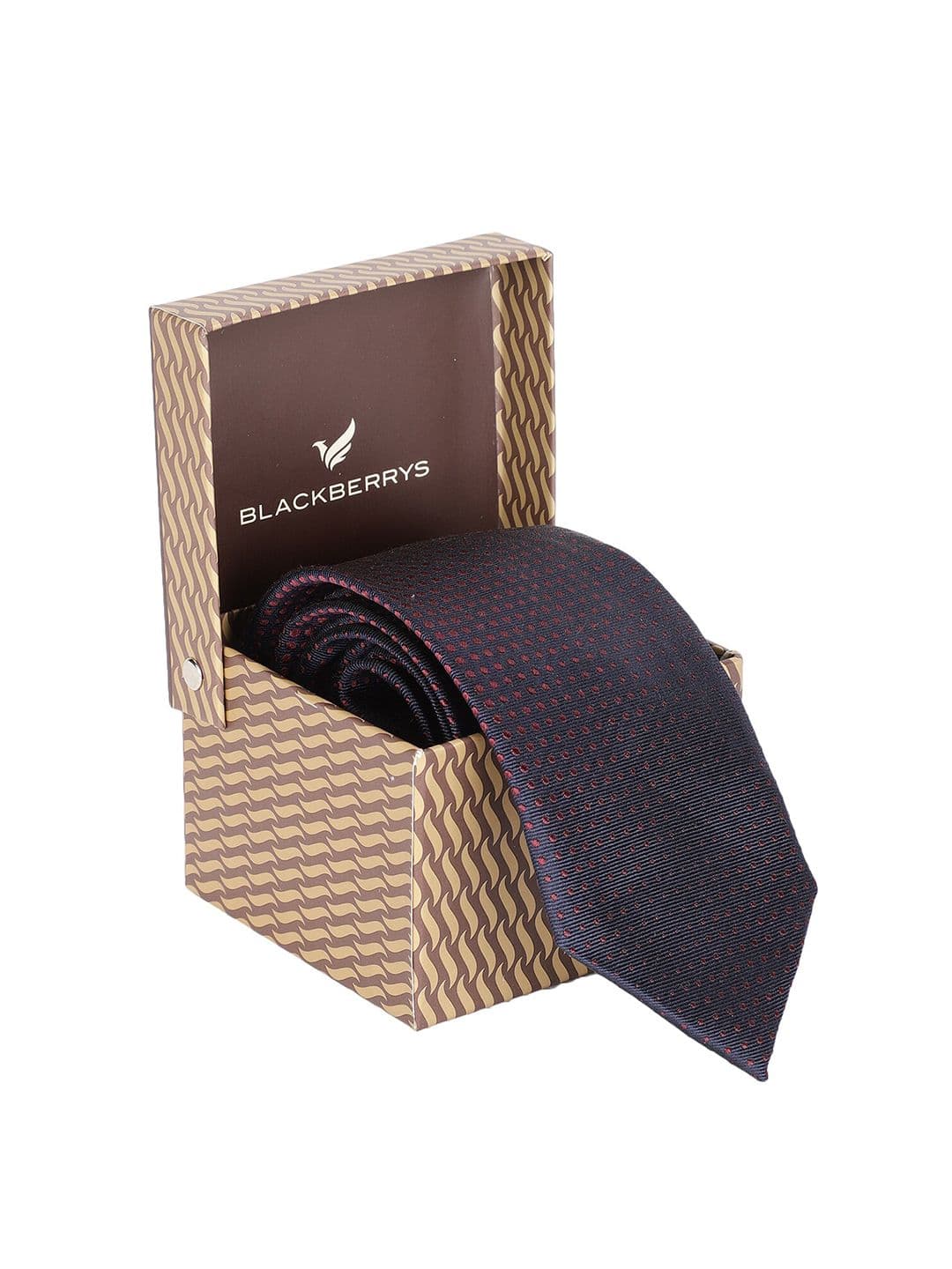 Blackberrys Men Printed Pure SilK Broad Tie - view 1