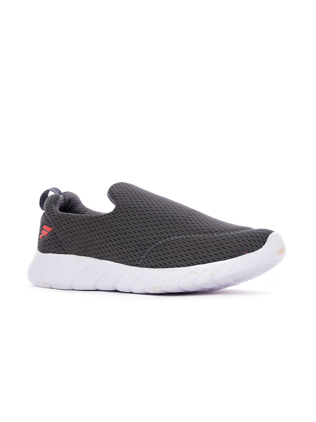 Khadims Men Grey Textile Walking Non-Marking Shoes - view 1