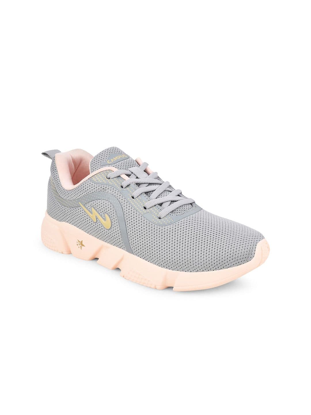 Campus Women Grey Mesh Running Shoes - view 1