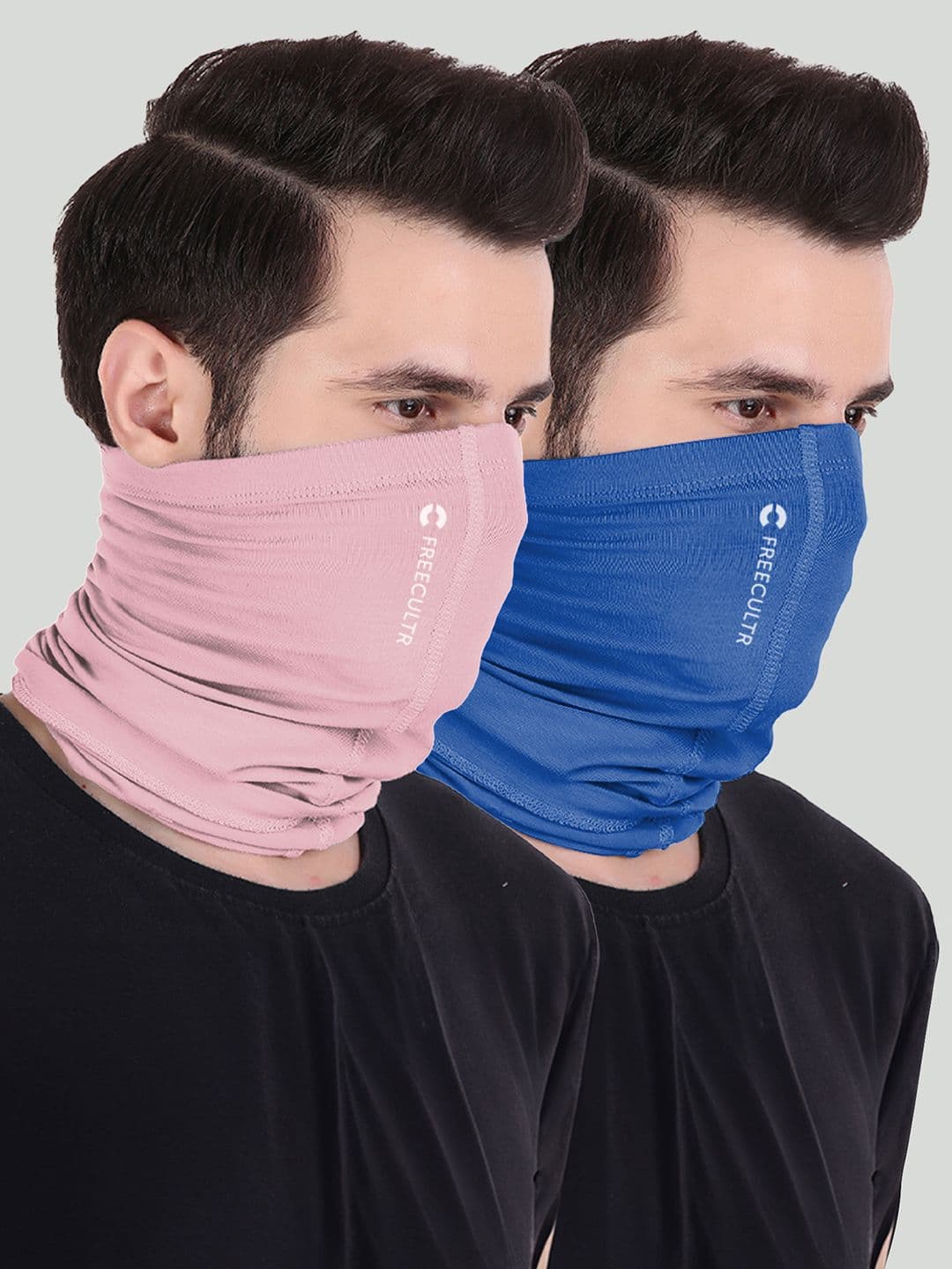 FREECULTR Pack of 2 Anti Microbial Multipurpose Bamboo Bandana - view 1
