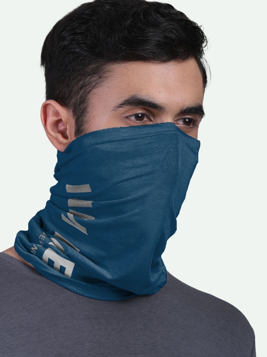 FREECULTR Blue Printed Anti-Microbial Multi-Purpose Bnadana Headband - view 1