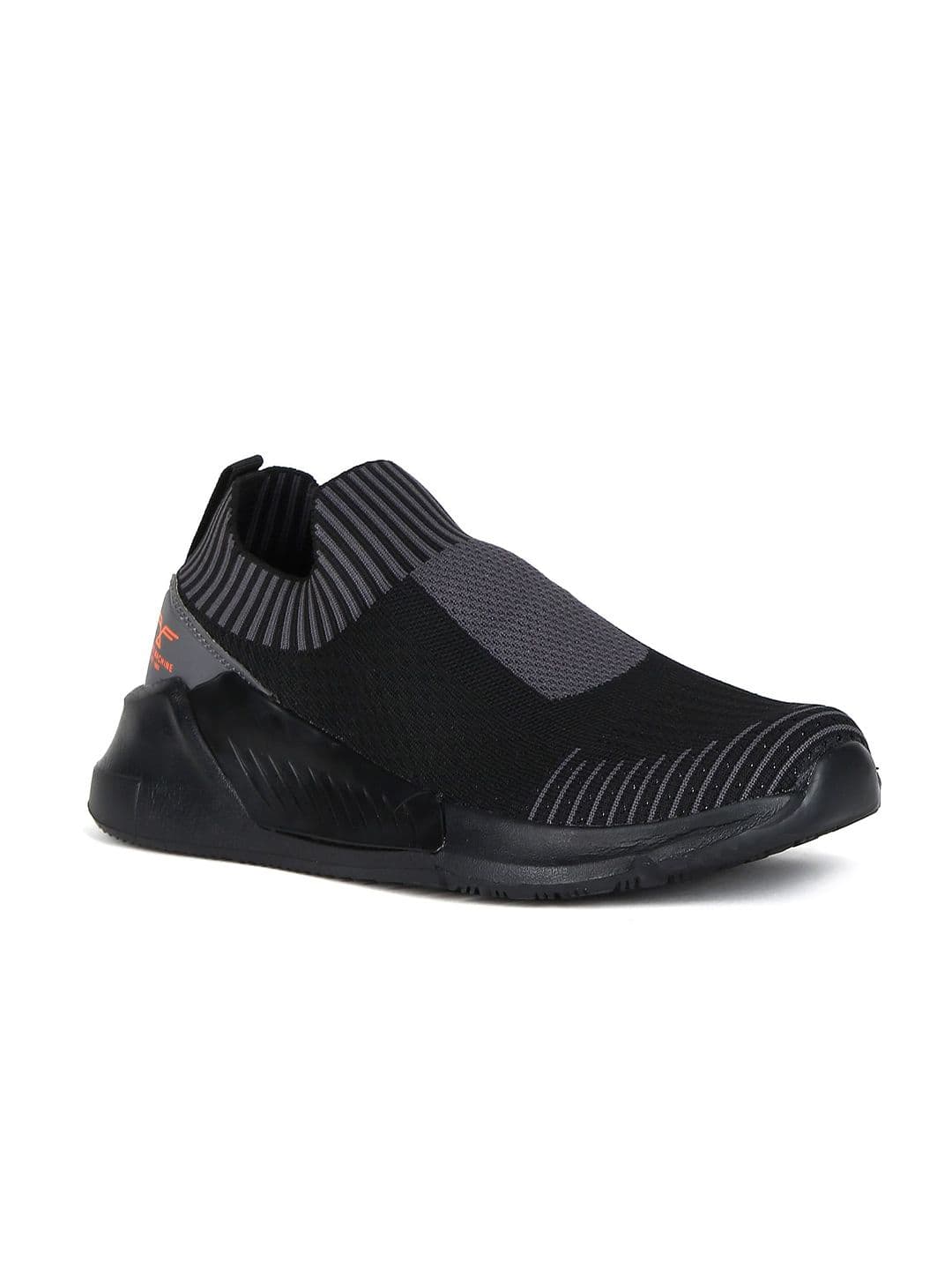 Flying Machine Men Black Textile Walking Shoes - view 1