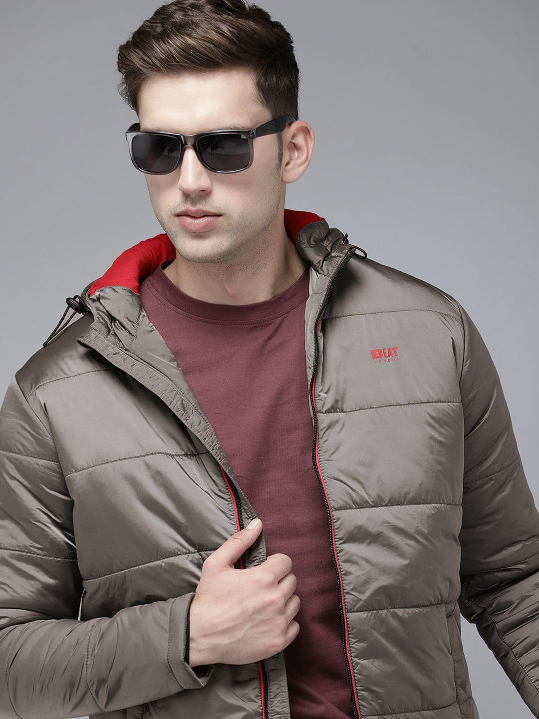BEAT LONDON by PEPE JEANS Hooded Padded Jacket - view 1
