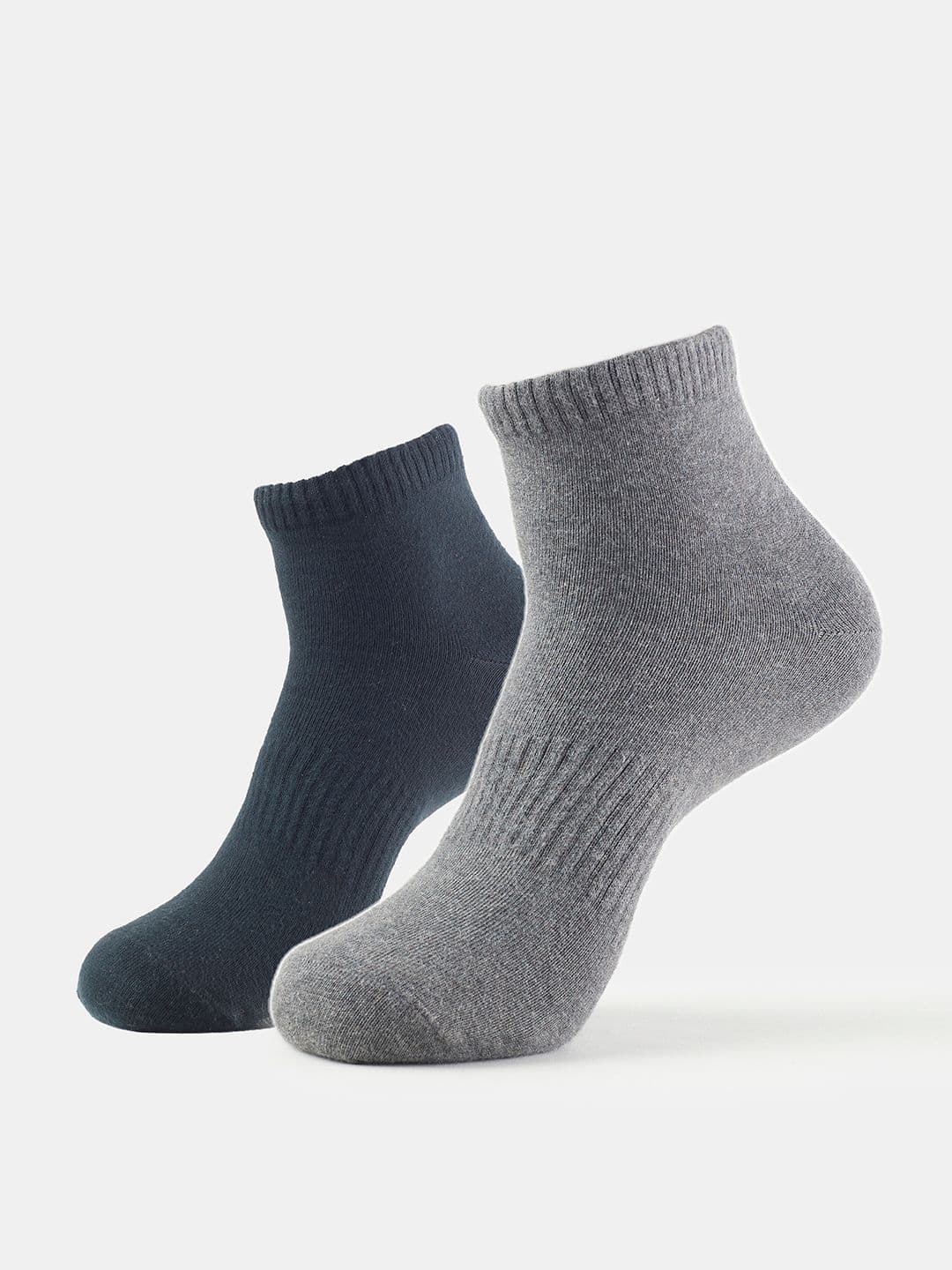 Jockey Pack Of 2 Compact Cotton Stretch Ankle Length Socks With StayFresh Treatment-7106 - view 1