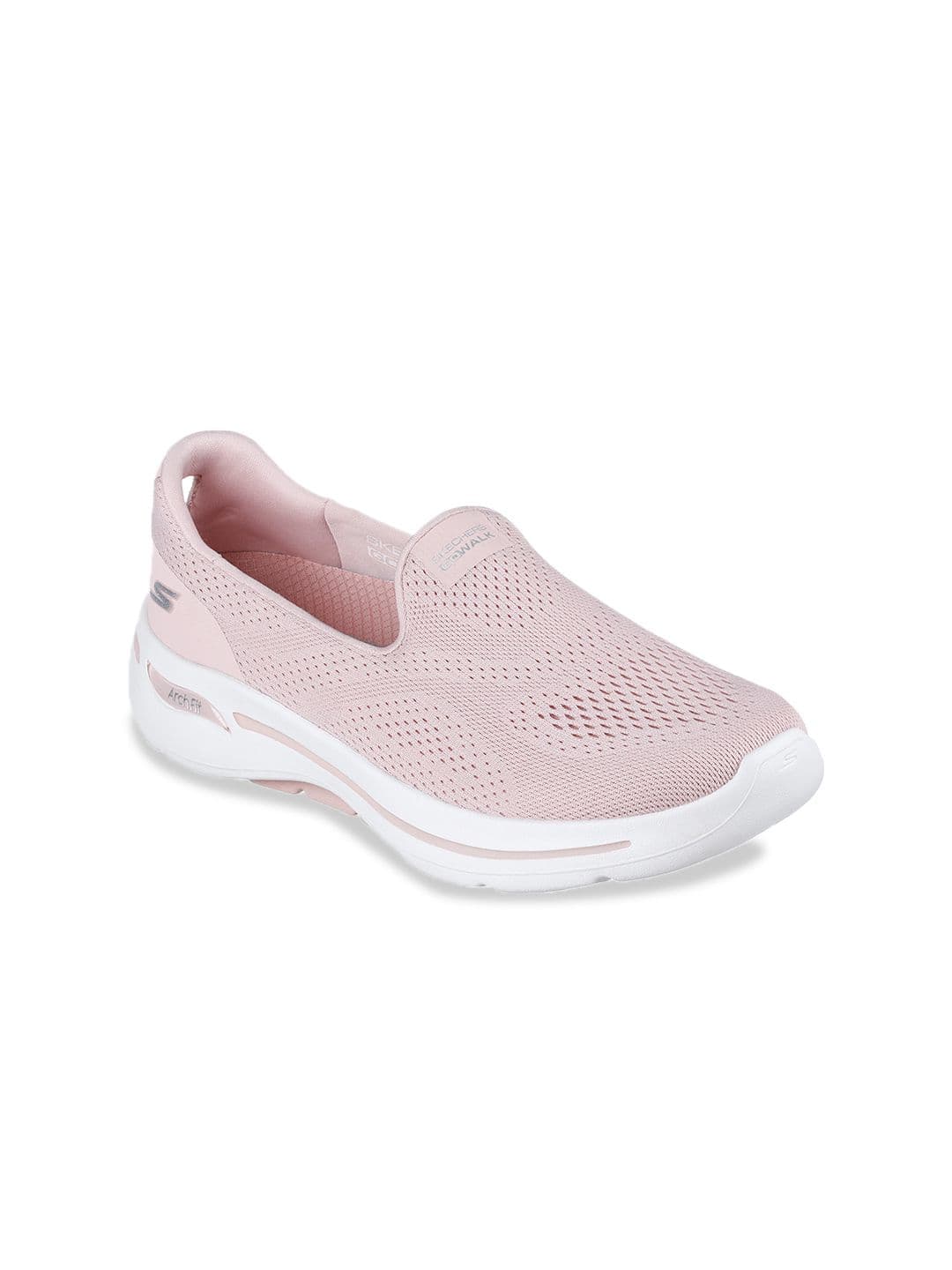 Skechers Women Purple Mesh Walking Non-Marking Shoes - view 1