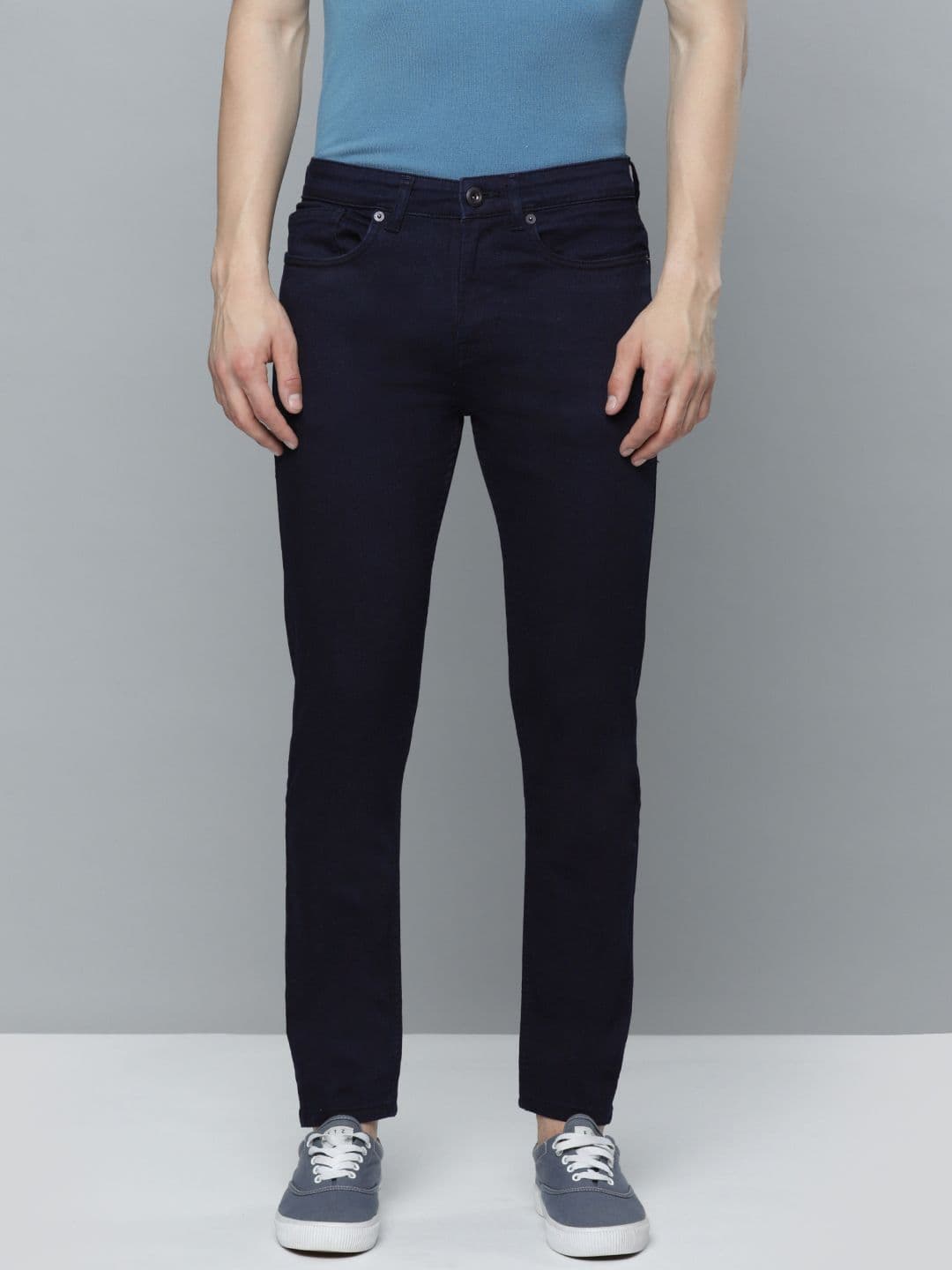 Flying Machine Slash Slim Tapered Fit Jeans - view 1