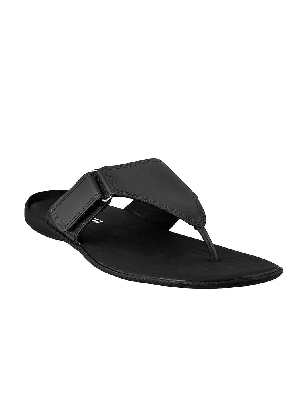 Mochi Men Black Leather Sandals - view 1