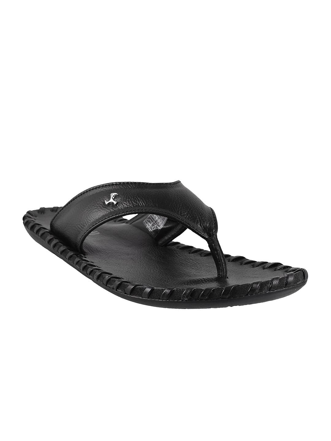 Mochi Men Black Leather Sandals - view 1