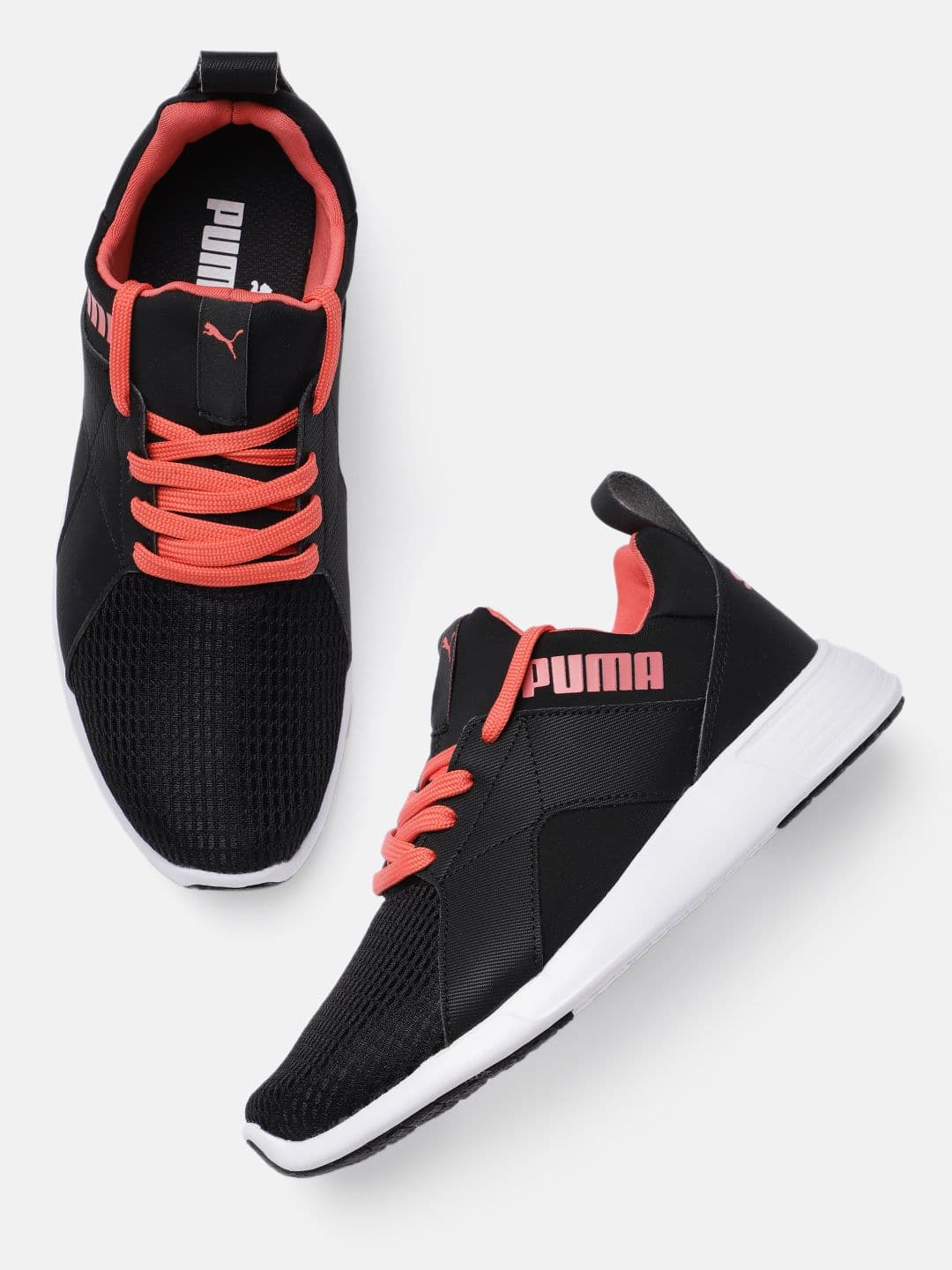 Puma Women Black Zod Runner Running Shoes - view 1
