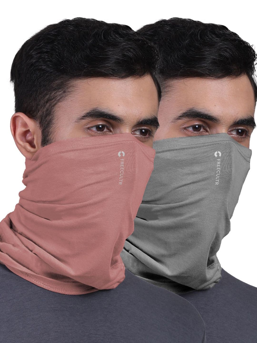 FREECULTR Unisex Pack Of 2 Printed Anti Microbial Bamboo Bandana Headband - view 1