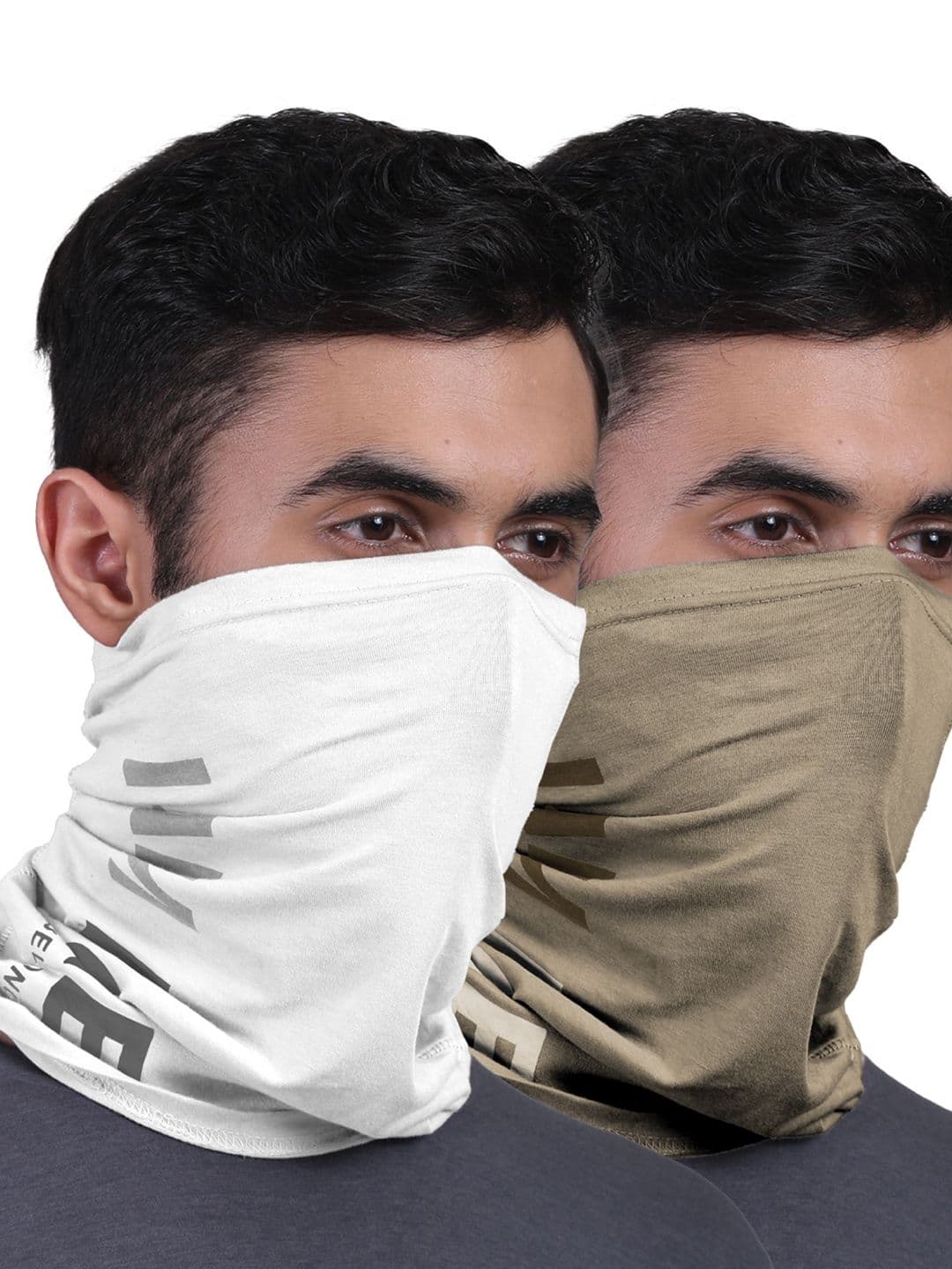 FREECULTR Unisex Pack Of 2 Printed Anti Microbial Bamboo Bandana Headband - view 1