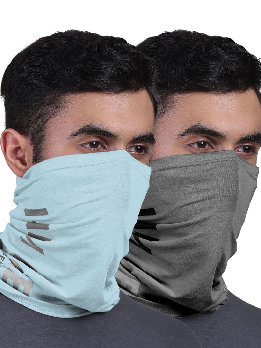 FREECULTR Unisex Pack Of 2 Printed Anti Microbial Bamboo Bandana Headband - view 1