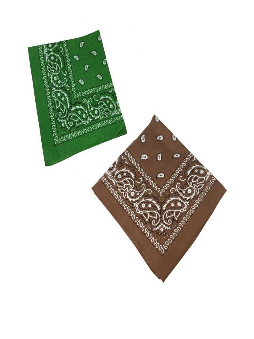 Aadikart Unisex Pack of 2 Printed Cotton Bandanas - view 1
